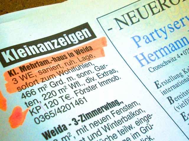 Anzeige